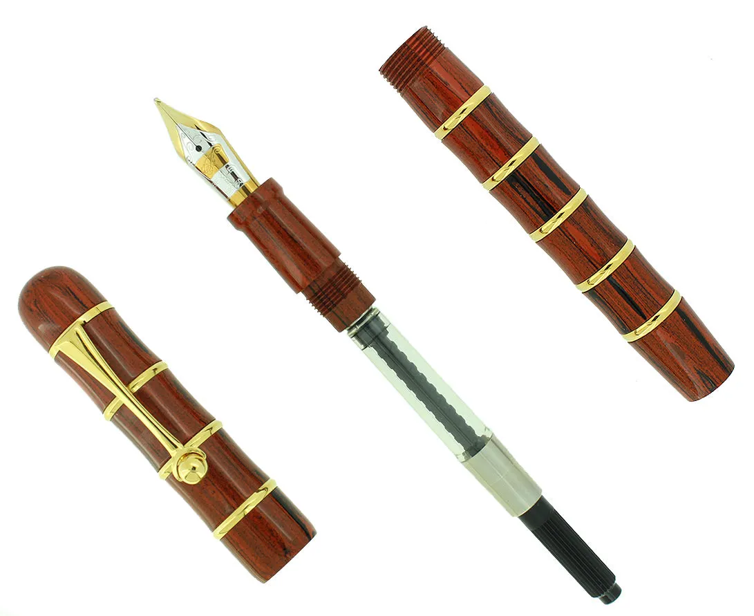 2007 BEXLEY OWNERS CLUB LIMITED EDITION EBONITE FOUNTAIN PEN NEVER INKED MINT