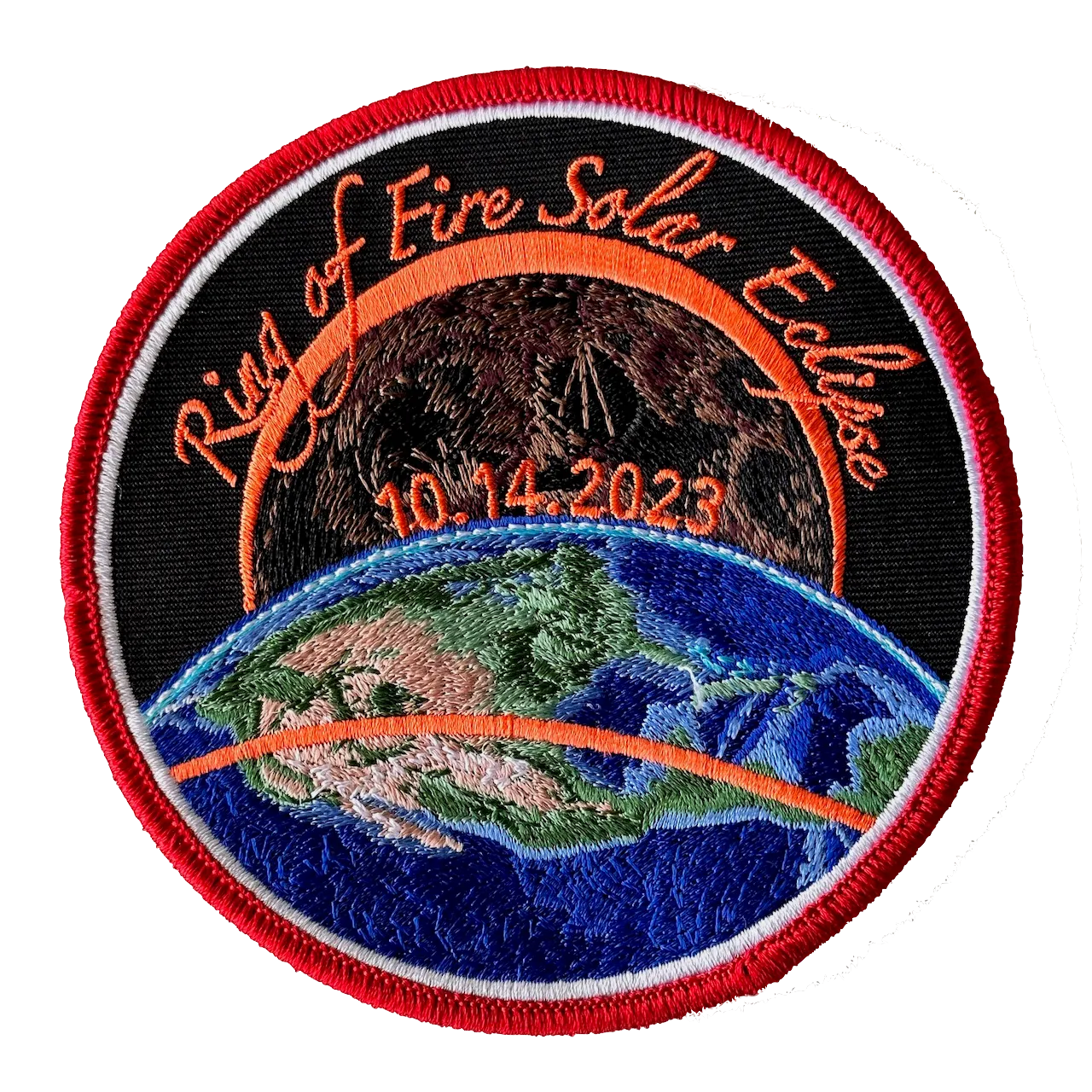 2023 Ring of Fire Eclipse Patch - 4 inch