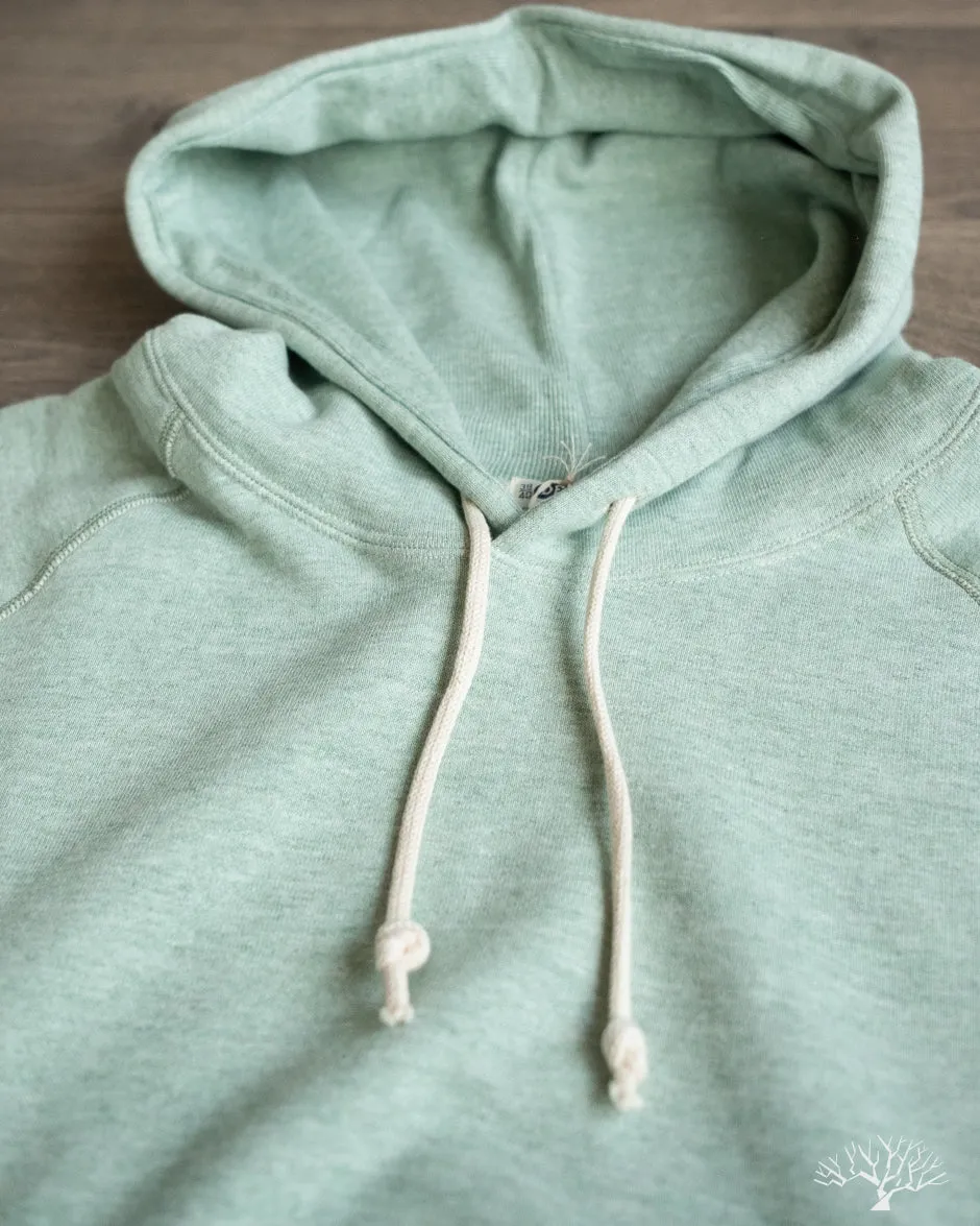 88/12 Heather Four Needle Hoodie (Lot 270) - Green