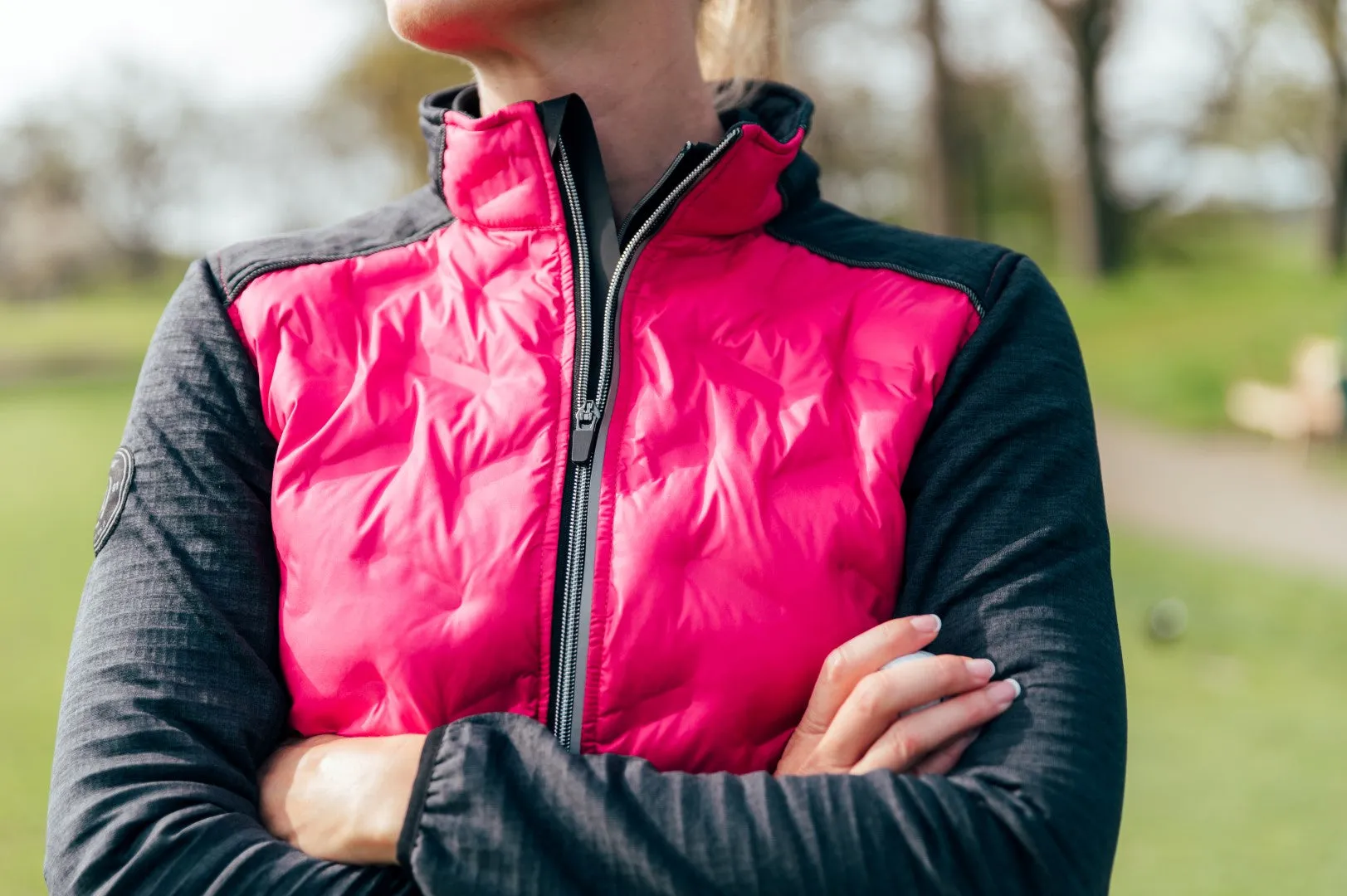 Abacus Sports Wear:  Women's Hybrid Jacket - Elgin