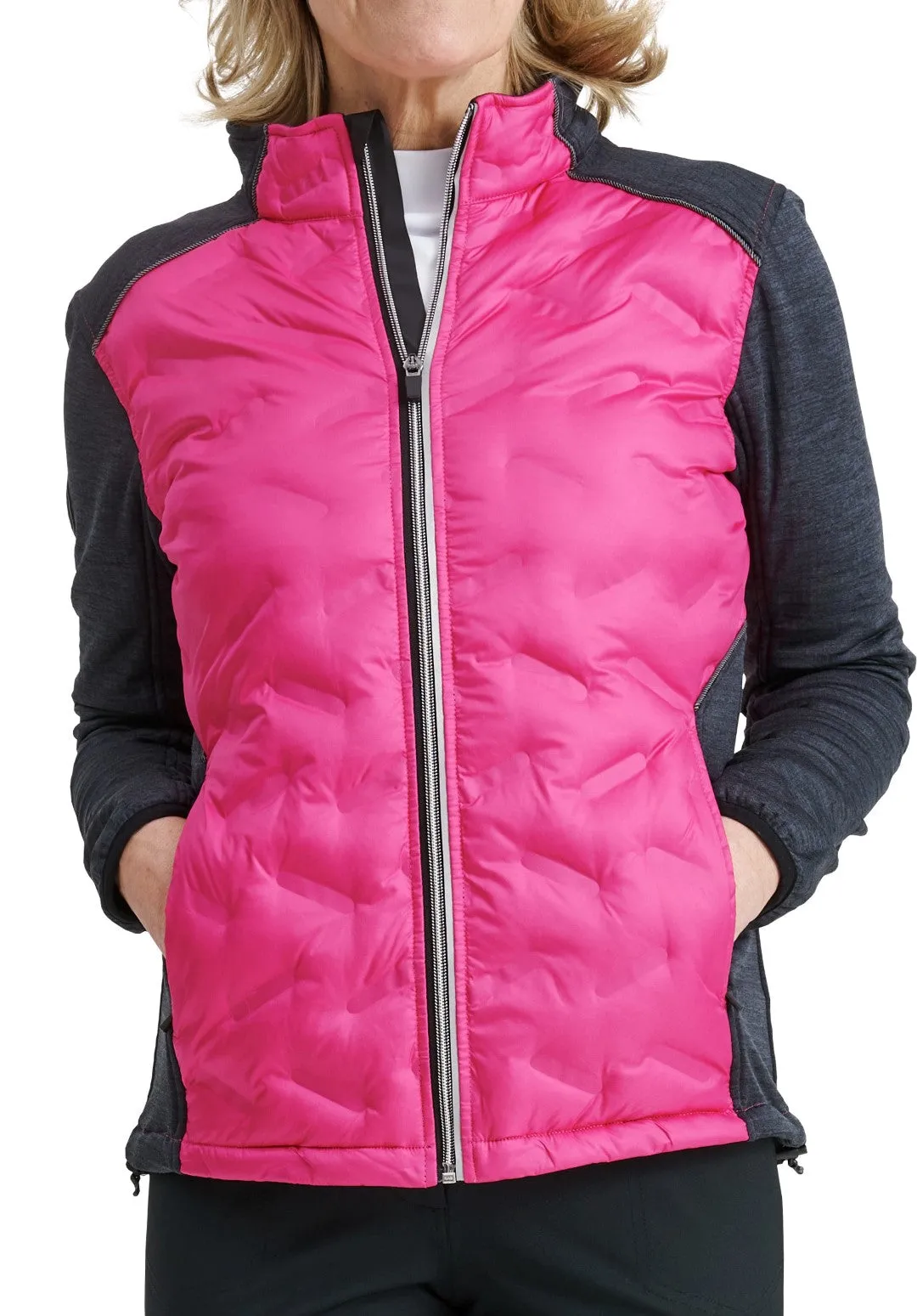 Abacus Sports Wear:  Women's Hybrid Jacket - Elgin