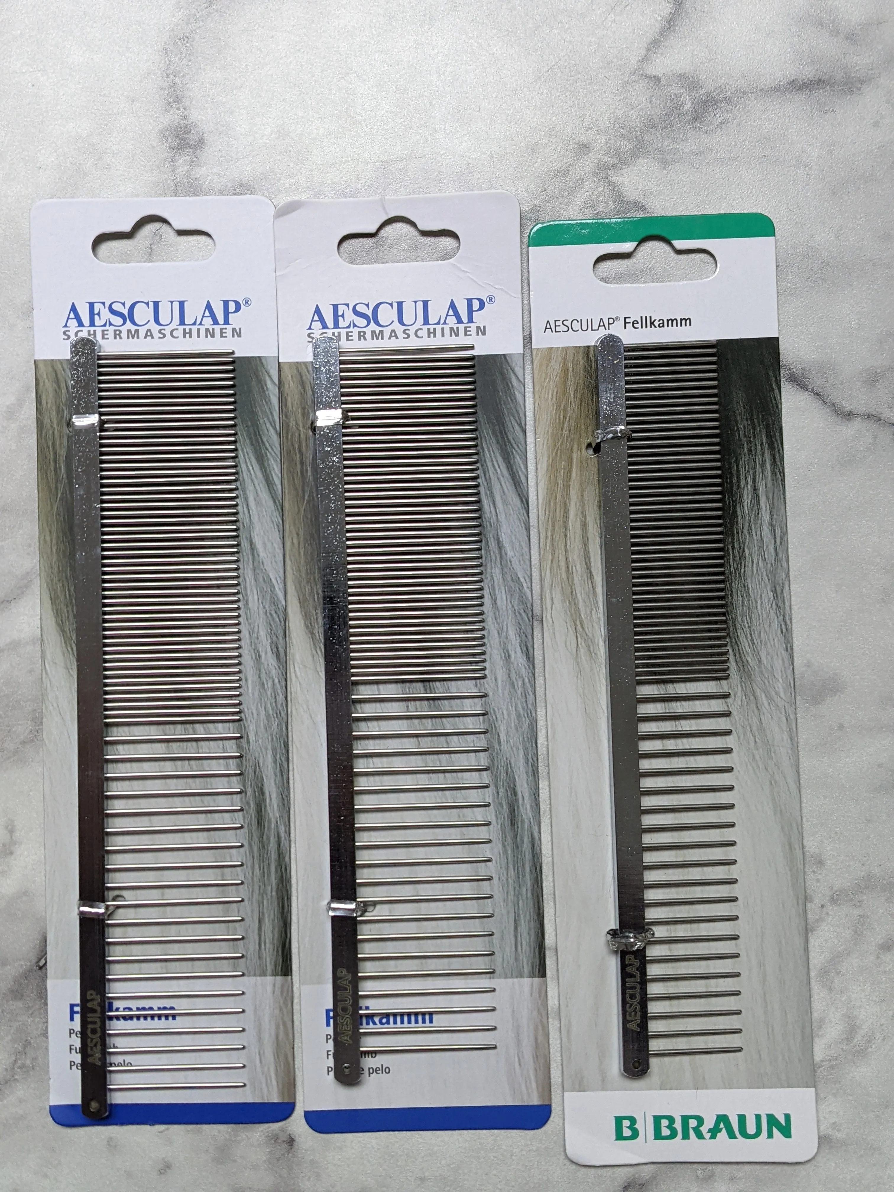 Aesculap  Stainless steel Combs