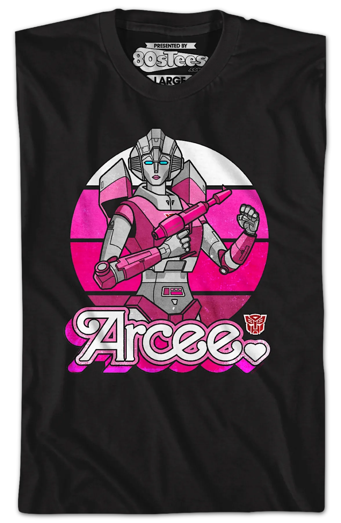 Arcee Love Transformers T-Shirt