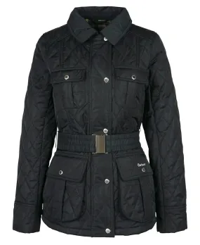 Barbour Belted Defence Quilt Black