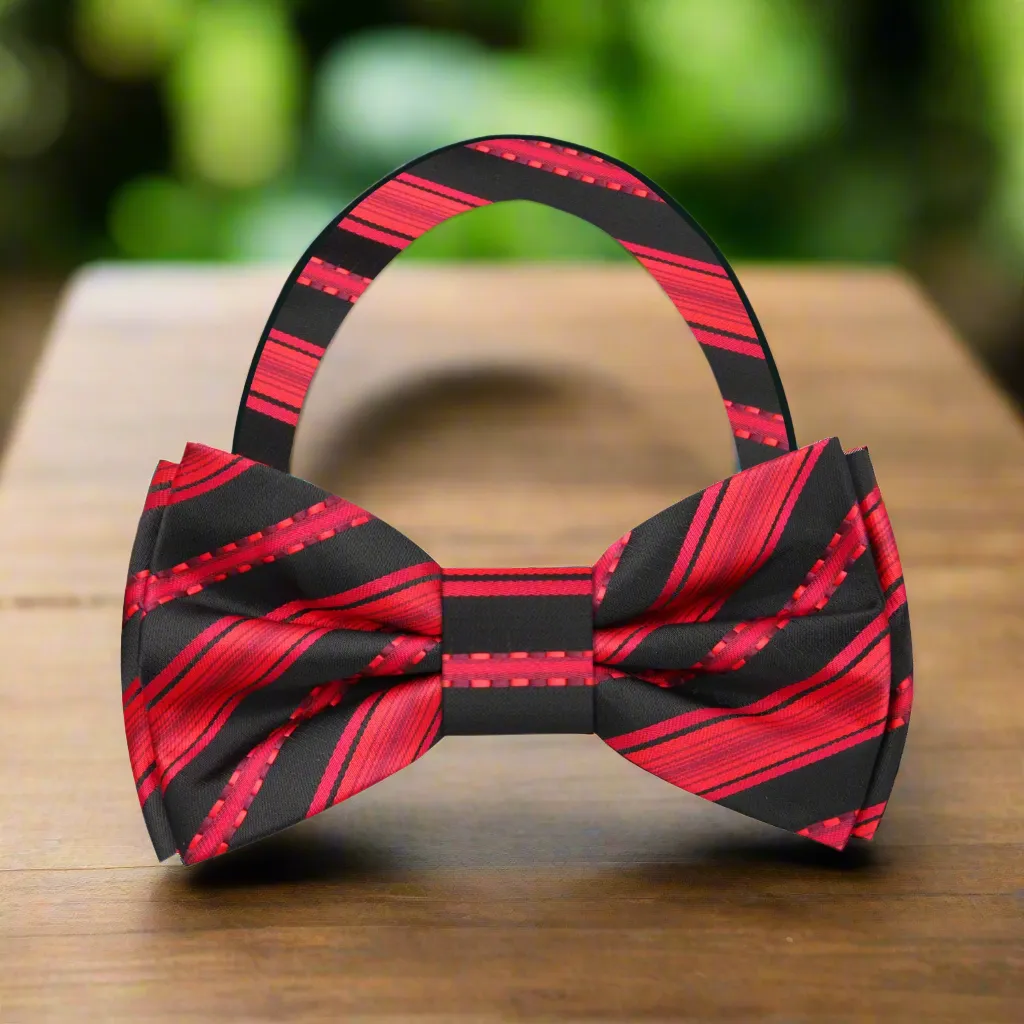 Berkley Stripe Bow Tie