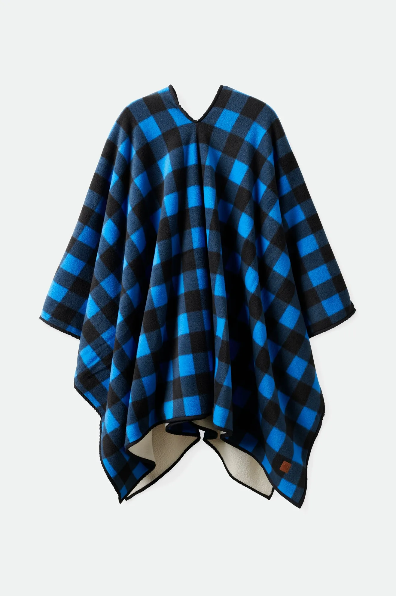 Bowery Poncho - Skydiver Blue