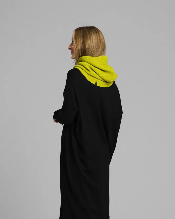 Brook Merino Wool Hood Lime