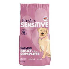 Burgess Sensitive Scottish Salmon & Rice Dog Food 12.5kg