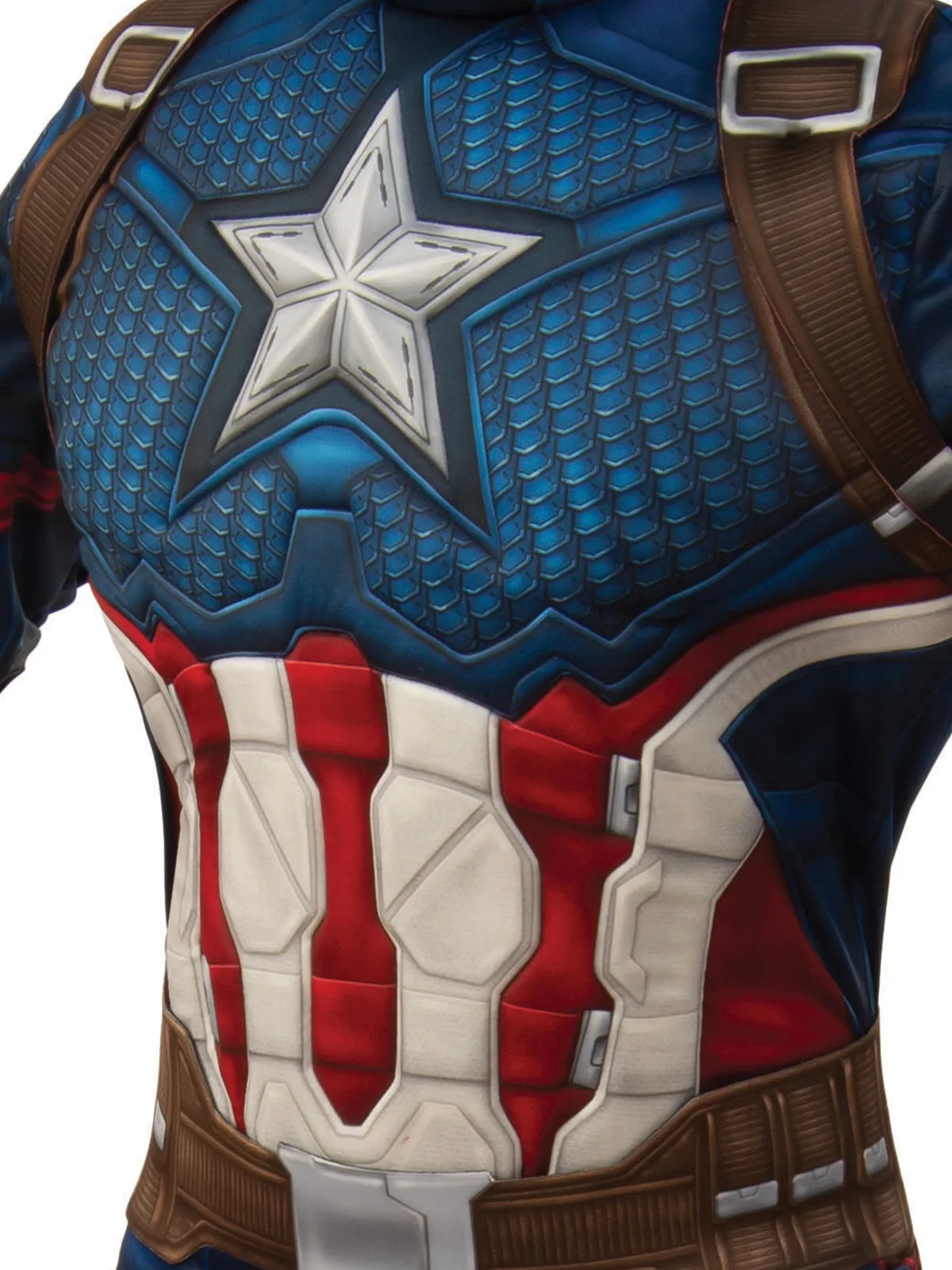 CAPTAIN AMERICA DELUXE COSTUME, ADULT