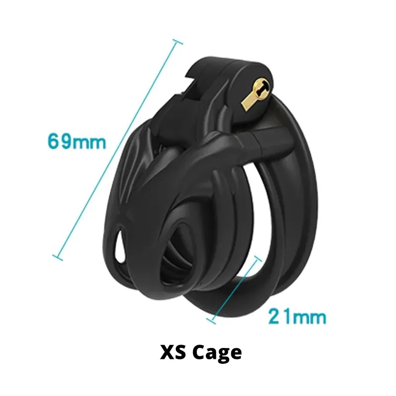 CHASTE BIRD V7.0 3D EVO Arc Cuff Penis Ring Chastity Cage