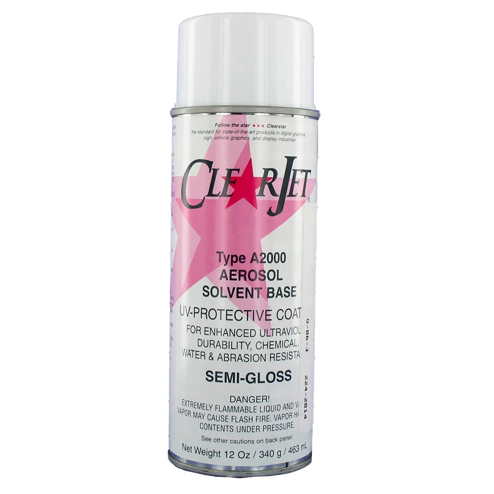 ClearJet UV Protective Clear Coat- Semi-Gloss Finish - 12 oz. Spray Can