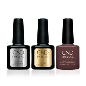 CND - Shellac Combo - Base, Top & Arrowhead