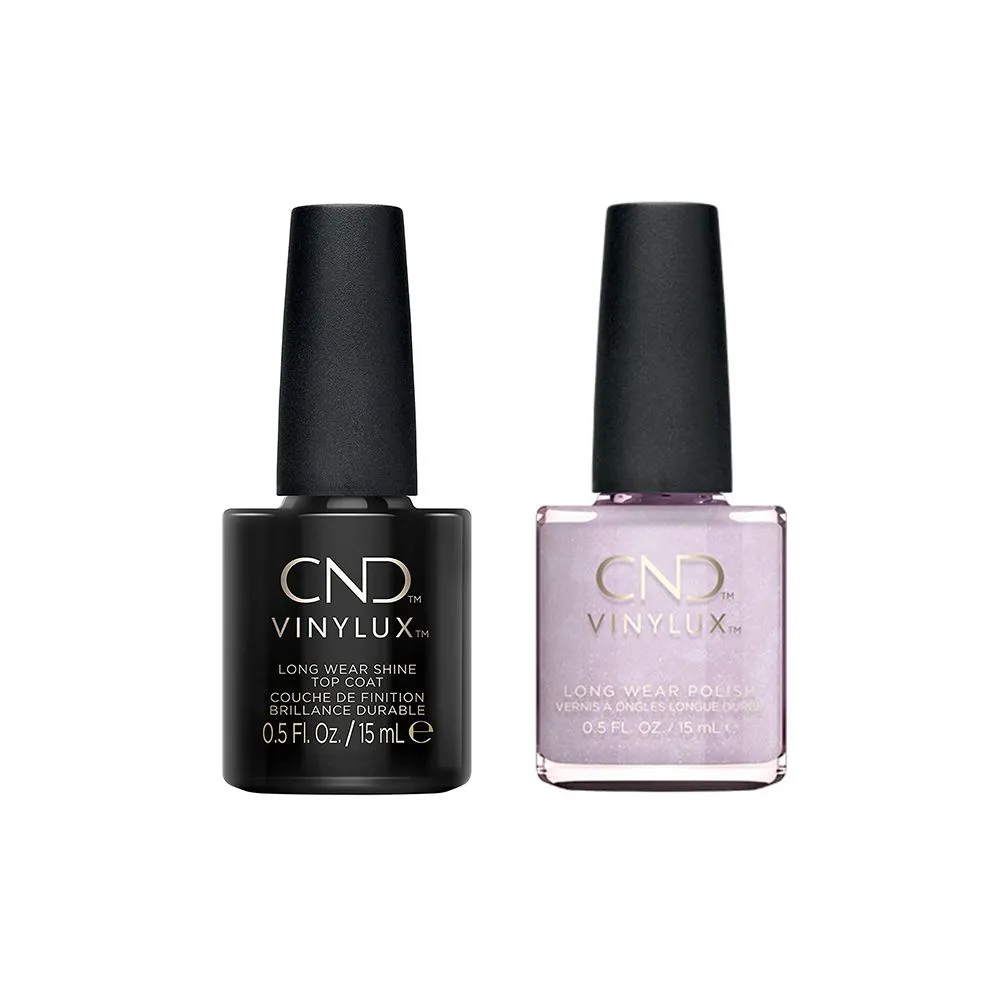 CND - Vinylux Topcoat & Lavender Lace 0.5 oz - #216