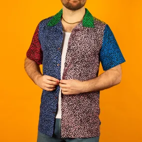 Color Block Turing Hawaiian Shirt