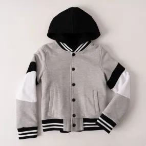 Color Block Varsity Jacket