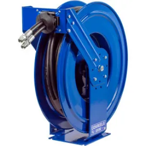 Coxreels TDMP-N-450 1/2"x50' 2500 PSI Spring Retractable Dual Hydraulic Hose Reel