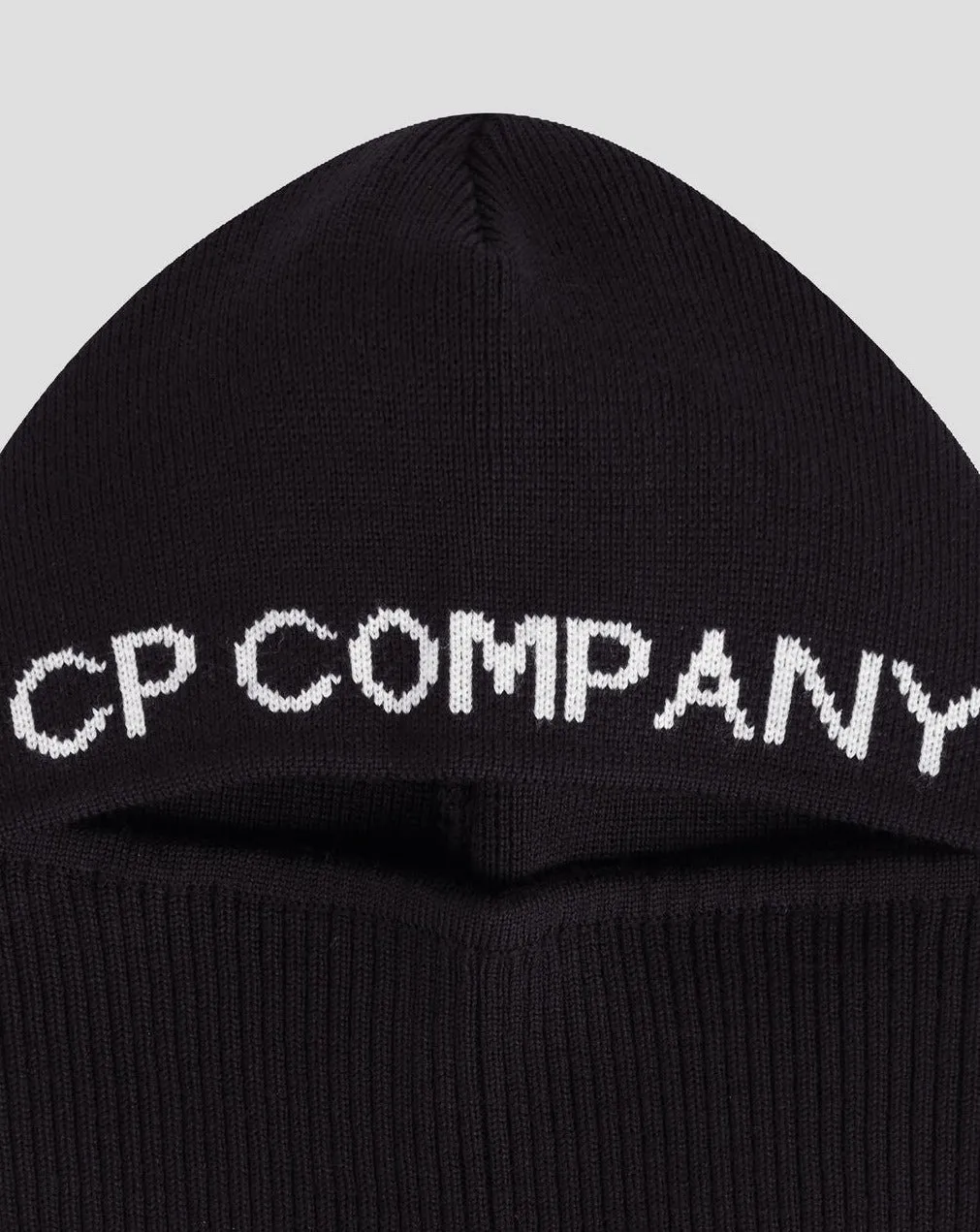 C.P. Company Re-Wool Balaclava / Black