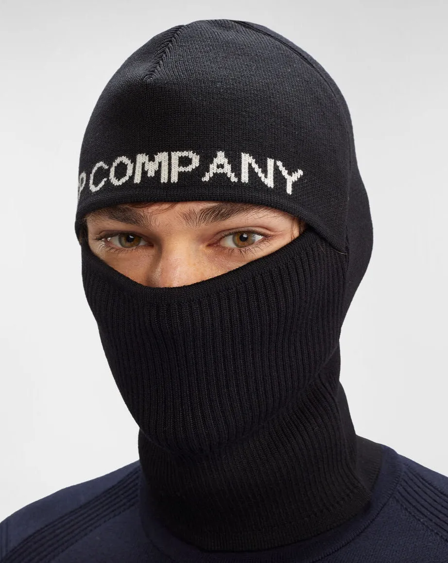 C.P. Company Re-Wool Balaclava / Black