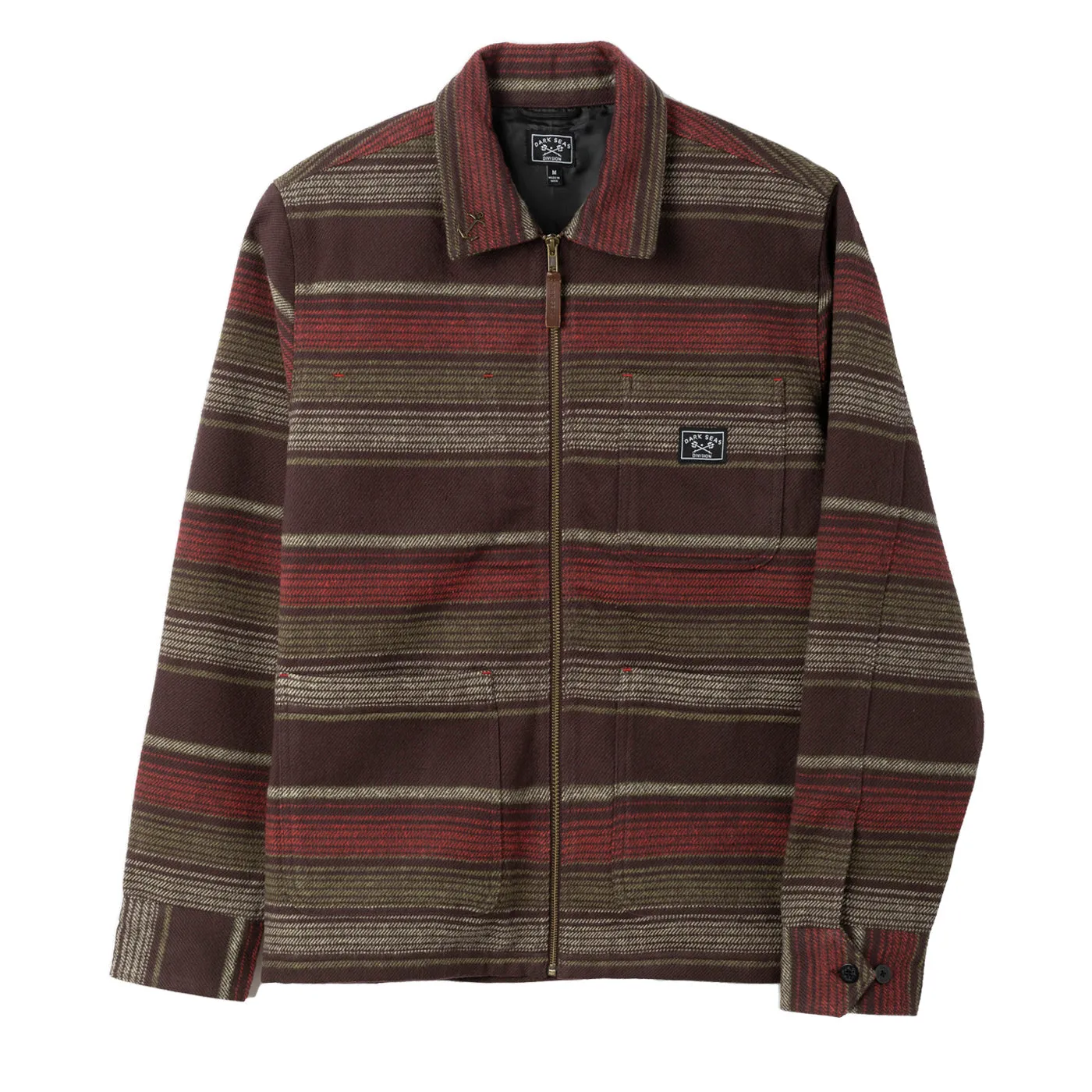 DARK SEAS MILLPOND JACKET BROWN