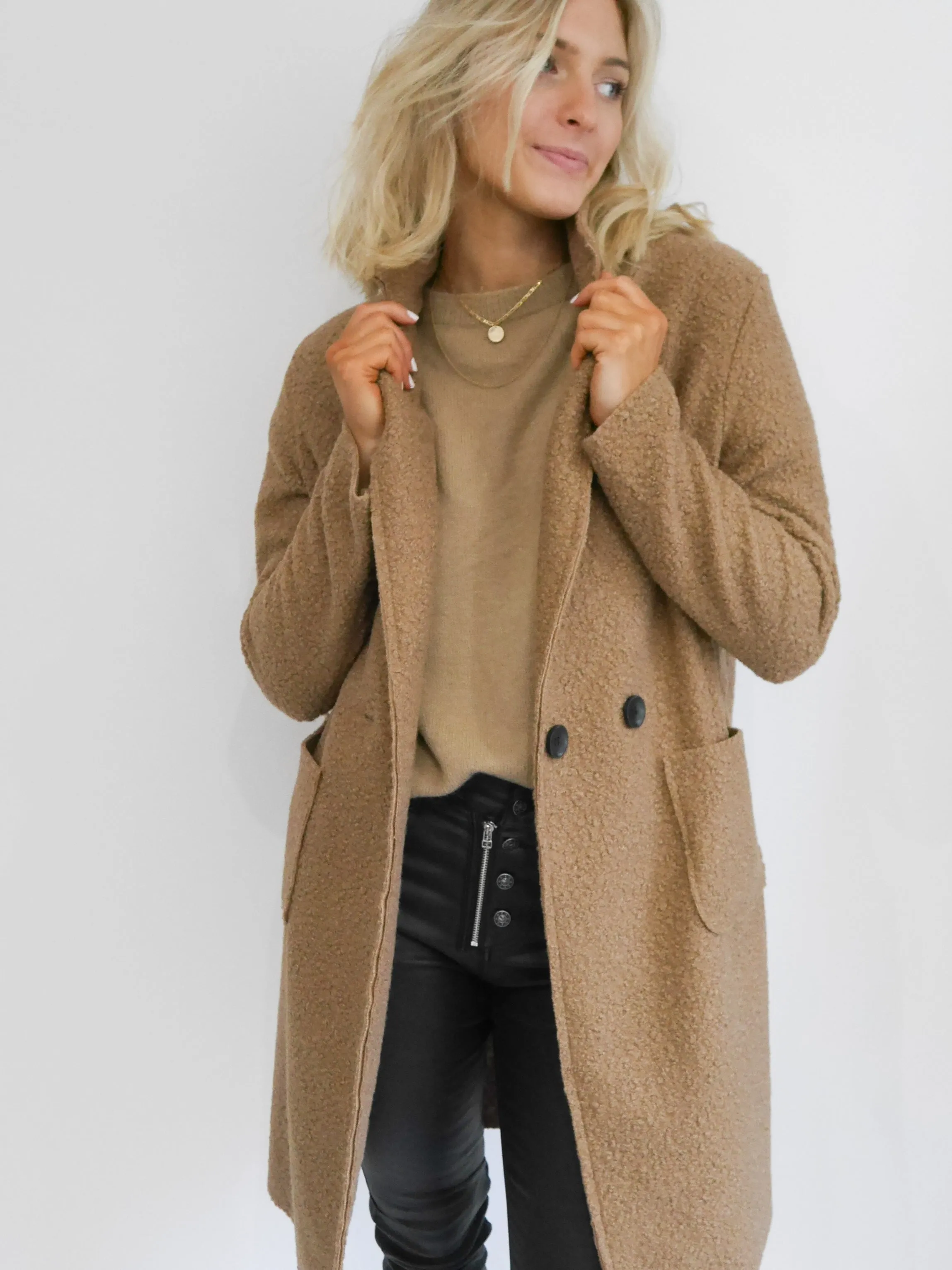 Diana Coat Camel