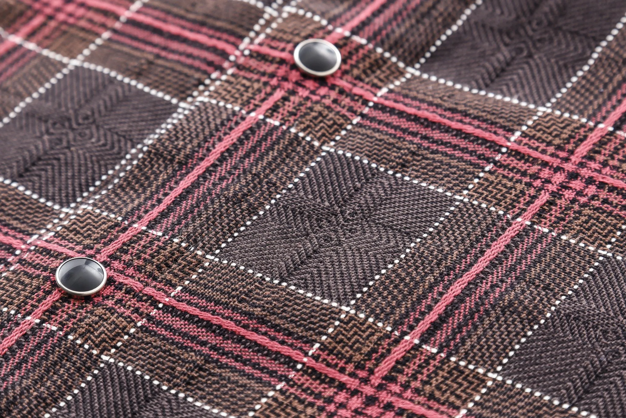 DMT Check Shirt - Red/Brown