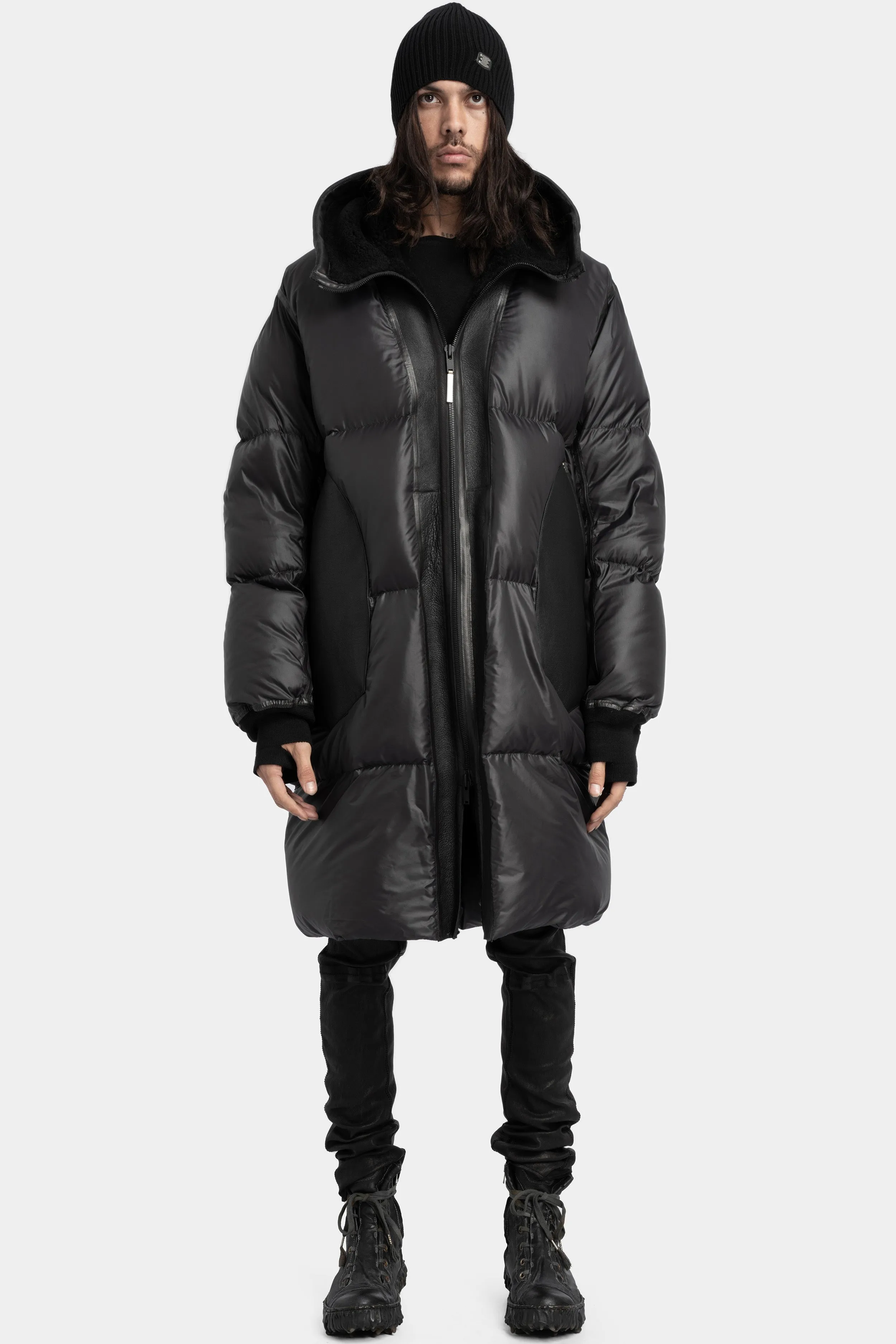 Down puffer parka