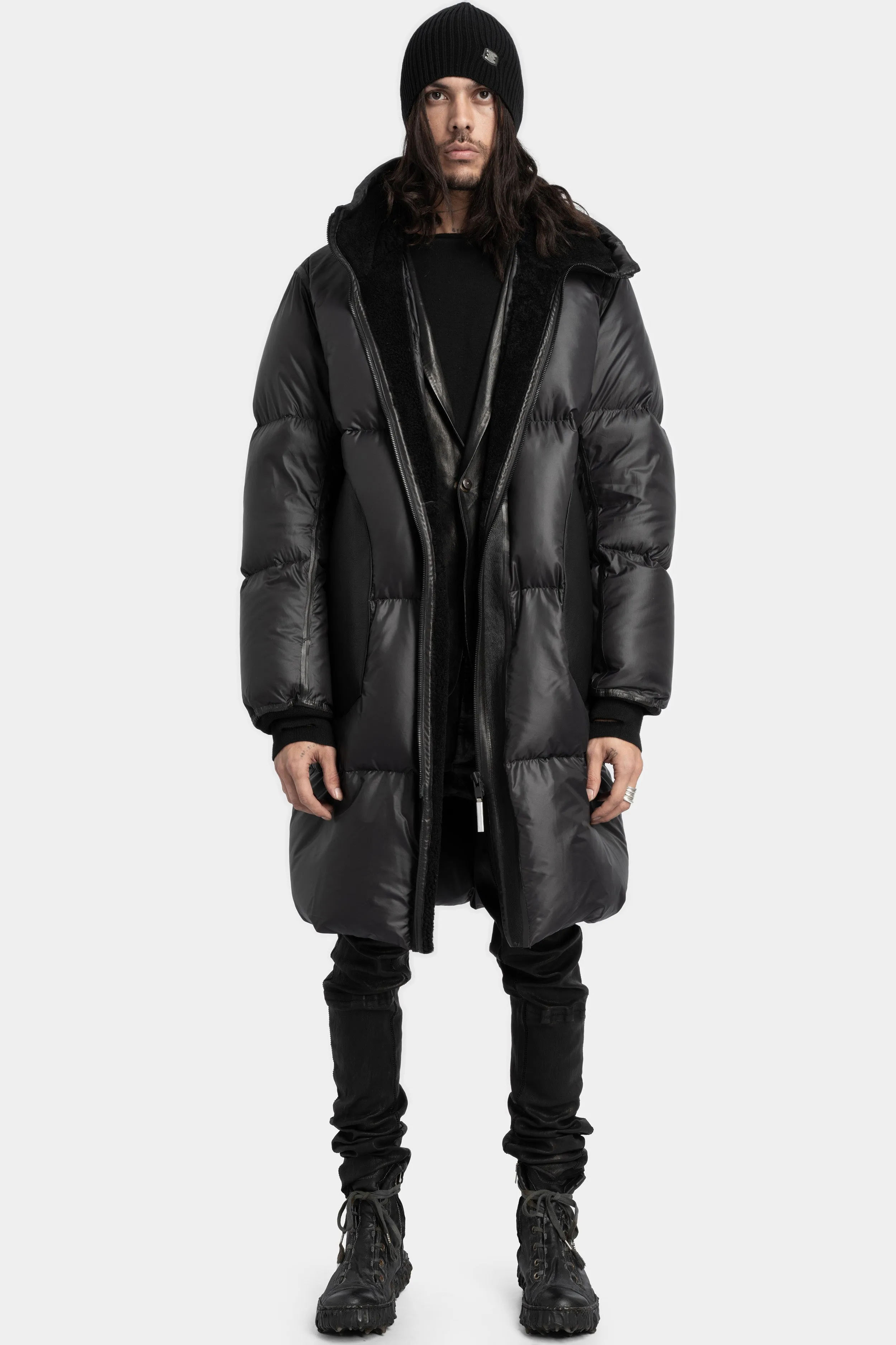 Down puffer parka