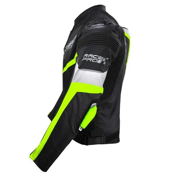 DSG RACE PRO V2 JACKET BLACK YELLOW FLUO