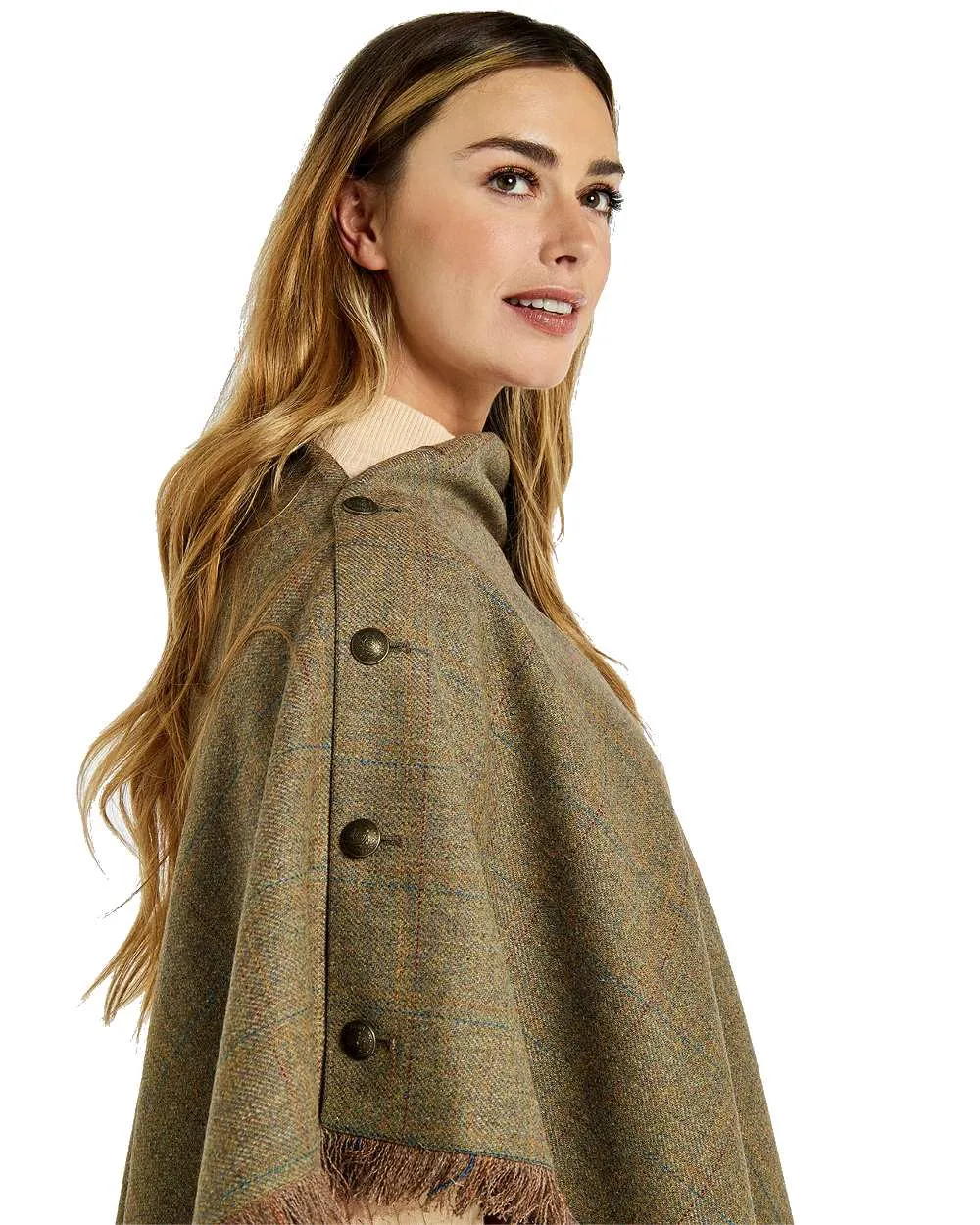 Dubarry Hazelwood Tweed Poncho