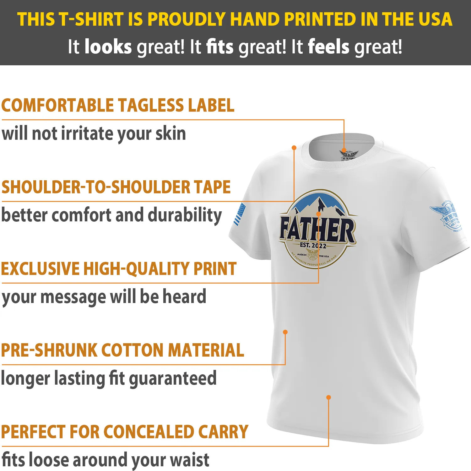 Father Short Sleeve Shirt