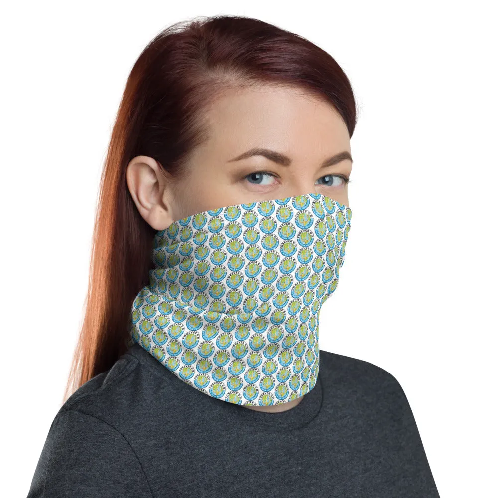 Forever G.O. One-Size Fits All Multi Neck Gaiter. Can be used as a Headband, Mask, Head Band, Hair Tie & Ski Neck Warmer.  Breathable fabric and a Four-way stretch fabric.