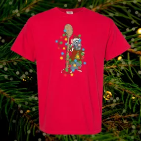 French Rat Christmas Lights Shirt