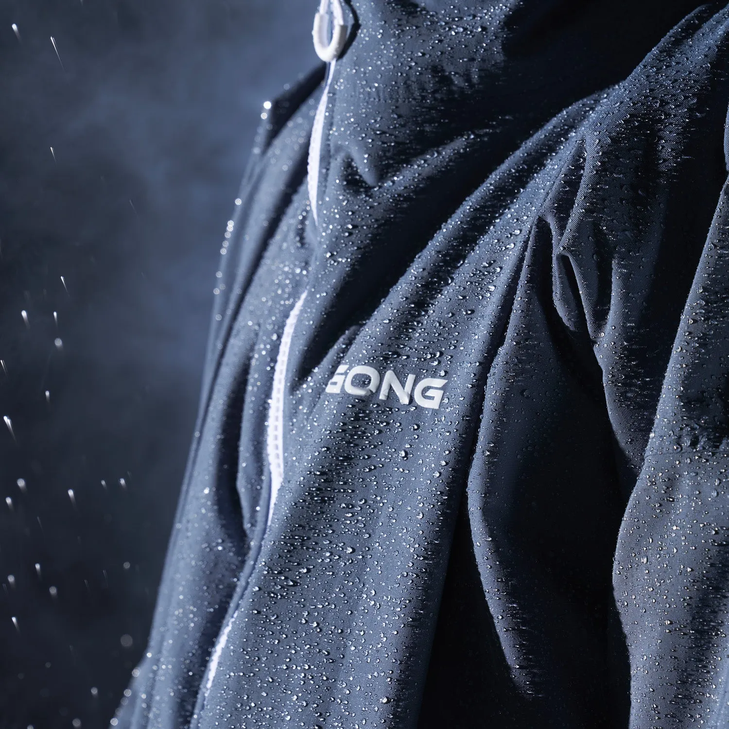 GONG | Poncho Imperméable Rose / Crème