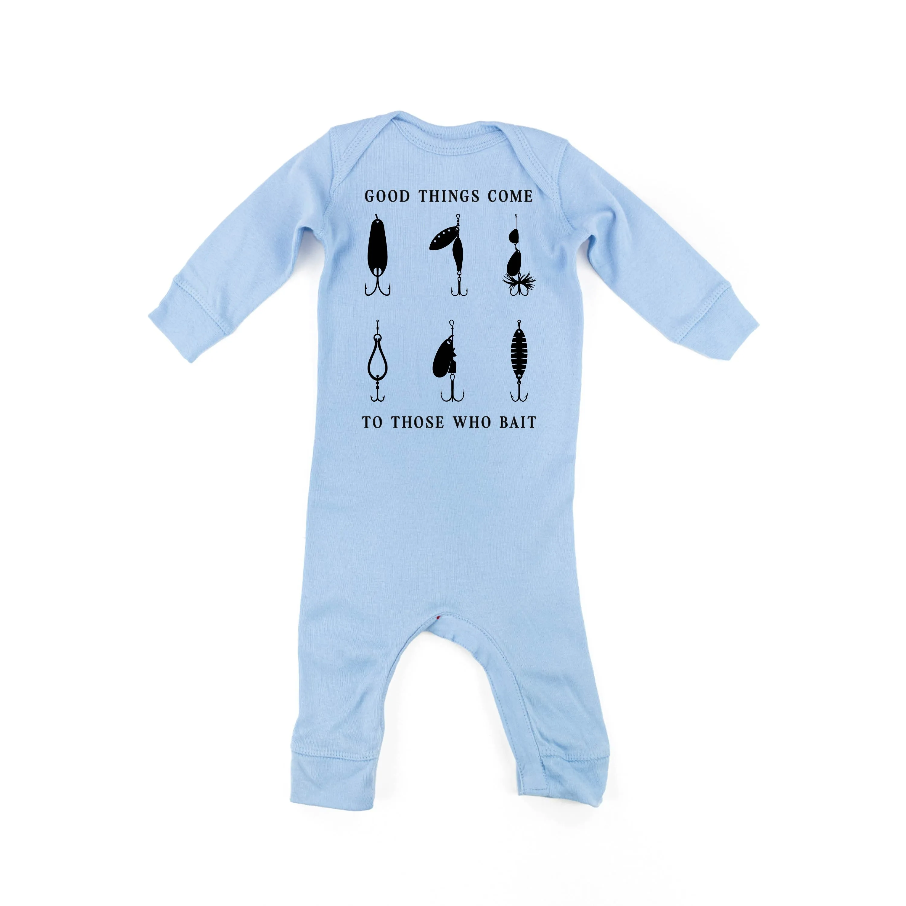 Good Things Come to Those Who Bait - One Piece Baby Sleeper