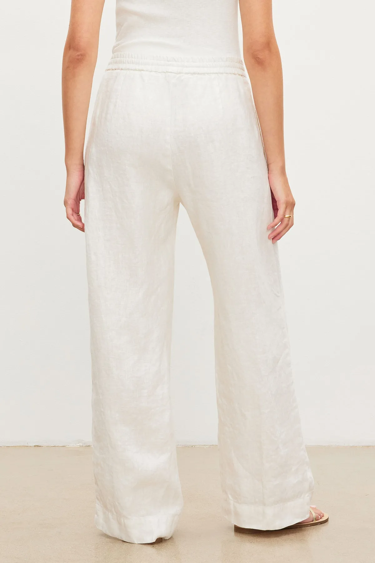 GWYNETH HEAVY LINEN PANT