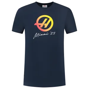 Haas Racing F1 Men's Special Edition Miami GP T-Shirt