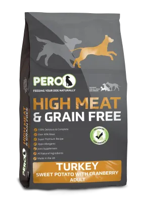 High Meat & Grain Free - Turkey & Sweet Potato with Cranberry