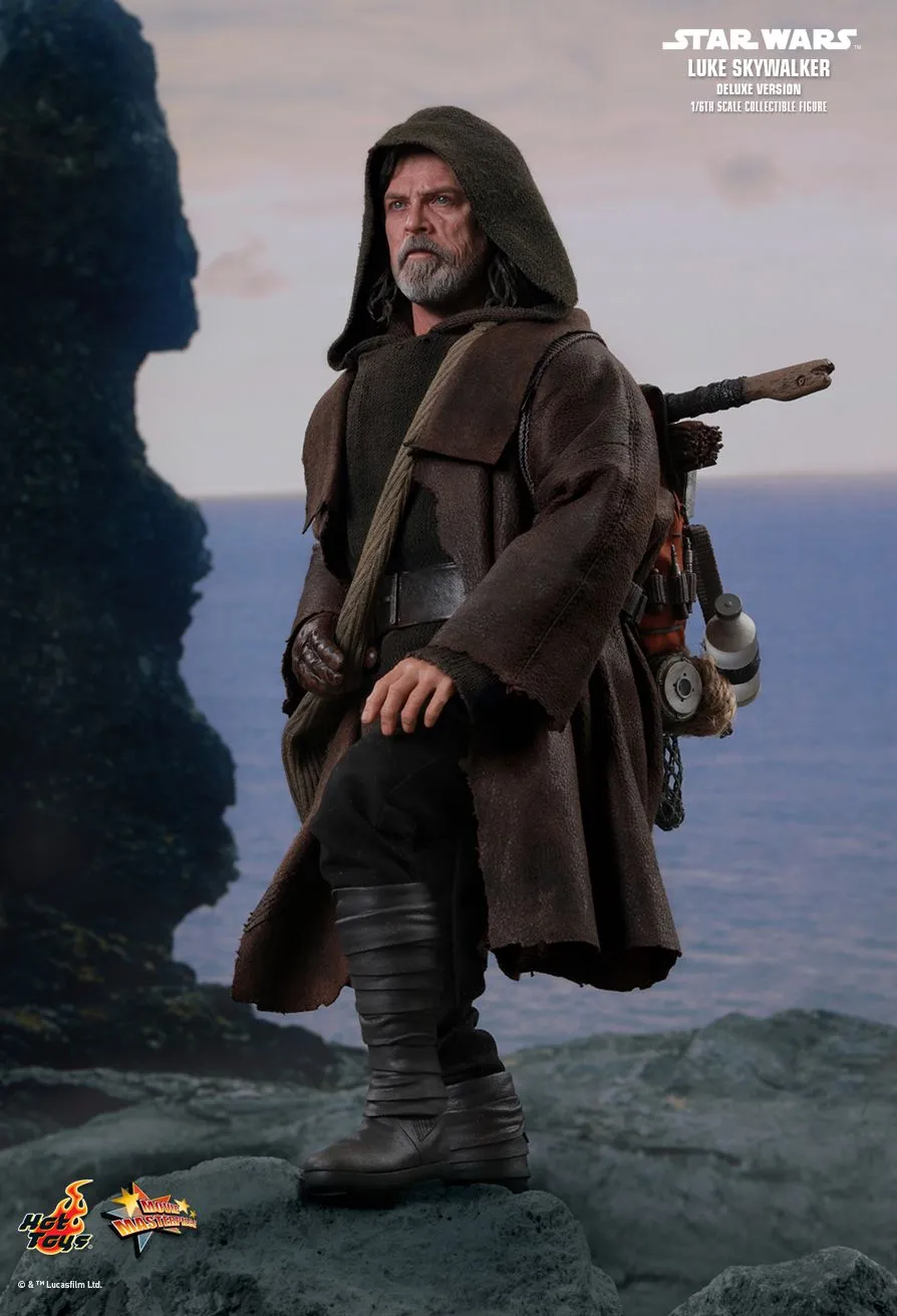 HOT TOYS STAR WARS THE LAST JEDI LUKE SKYWALKER (DELUXE VERSION) COLLECTIBLE FIGURE 1/6 - MMS458