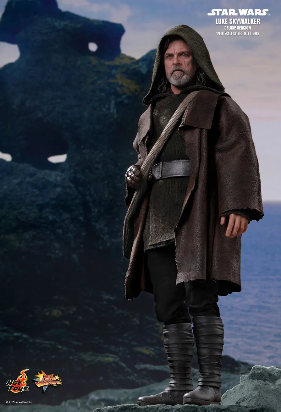 HOT TOYS STAR WARS THE LAST JEDI LUKE SKYWALKER (DELUXE VERSION) COLLECTIBLE FIGURE 1/6 - MMS458