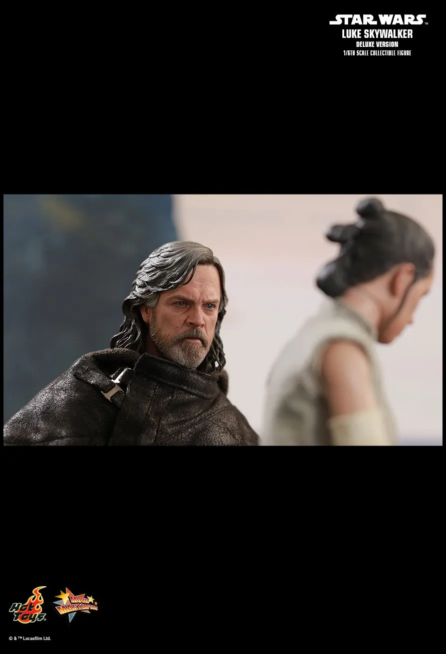 HOT TOYS STAR WARS THE LAST JEDI LUKE SKYWALKER (DELUXE VERSION) COLLECTIBLE FIGURE 1/6 - MMS458