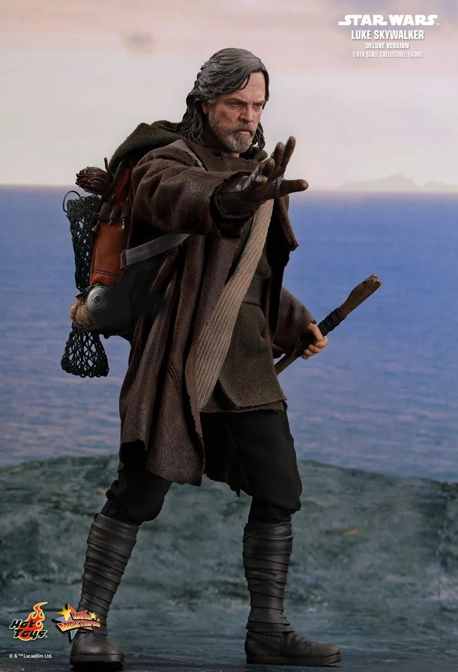 HOT TOYS STAR WARS THE LAST JEDI LUKE SKYWALKER (DELUXE VERSION) COLLECTIBLE FIGURE 1/6 - MMS458