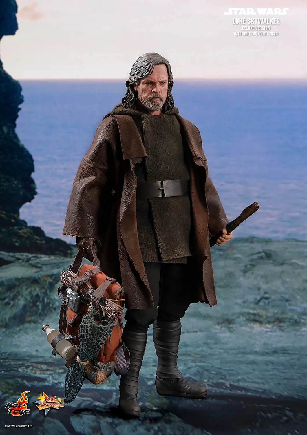 HOT TOYS STAR WARS THE LAST JEDI LUKE SKYWALKER (DELUXE VERSION) COLLECTIBLE FIGURE 1/6 - MMS458