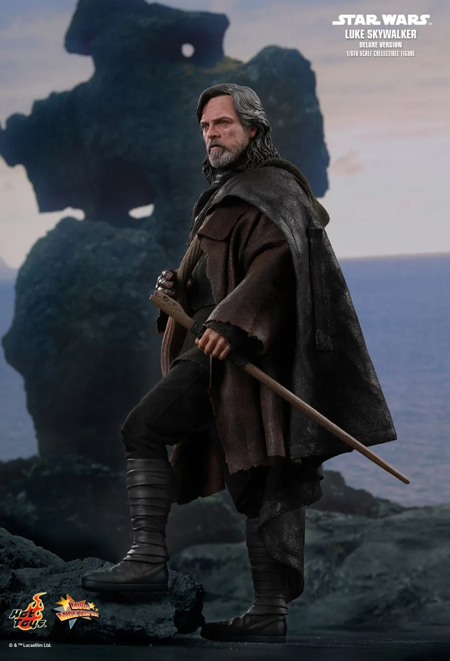 HOT TOYS STAR WARS THE LAST JEDI LUKE SKYWALKER (DELUXE VERSION) COLLECTIBLE FIGURE 1/6 - MMS458