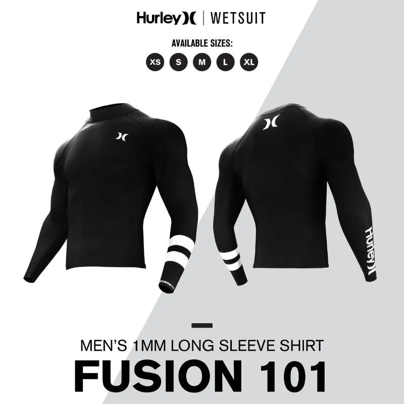 Hurley Fusion Wetsuits Men 101 L/S Shirt