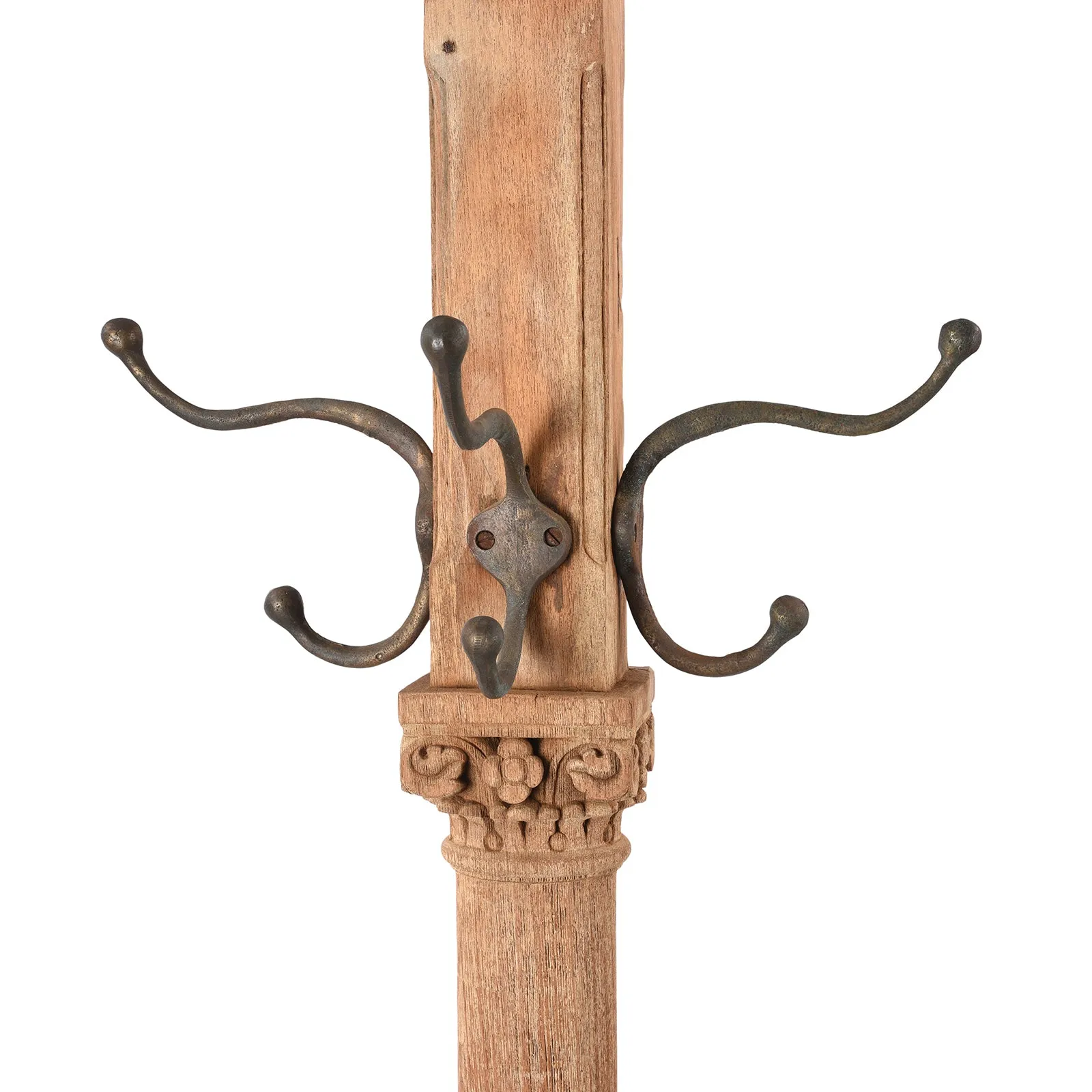 Indian Pillar Coat Stand