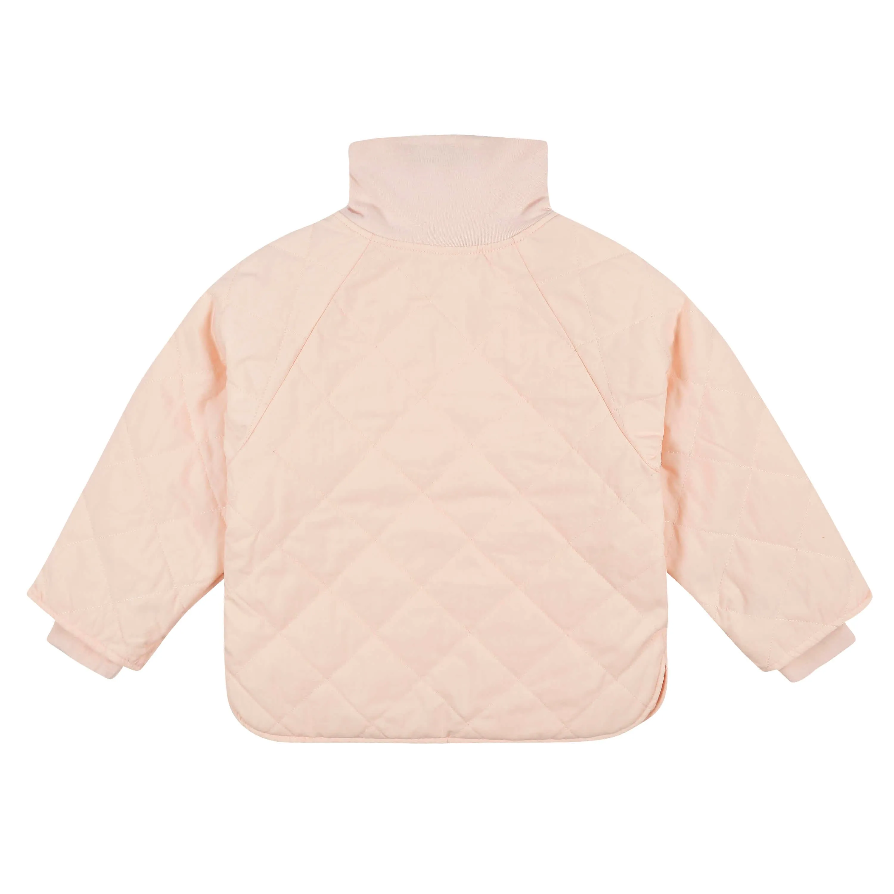 Infant & Toddler Girls Blush Pink Quilted Jacket