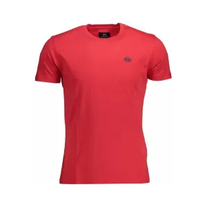 La Martina Red Cotton Men T-Shirt