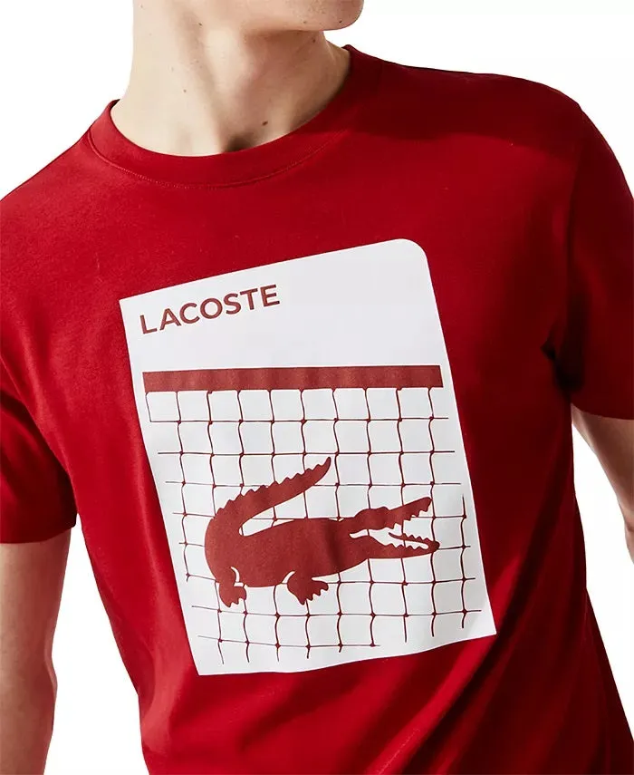 Lacoste Men's SPORT 3D Print Breathable T-shirt