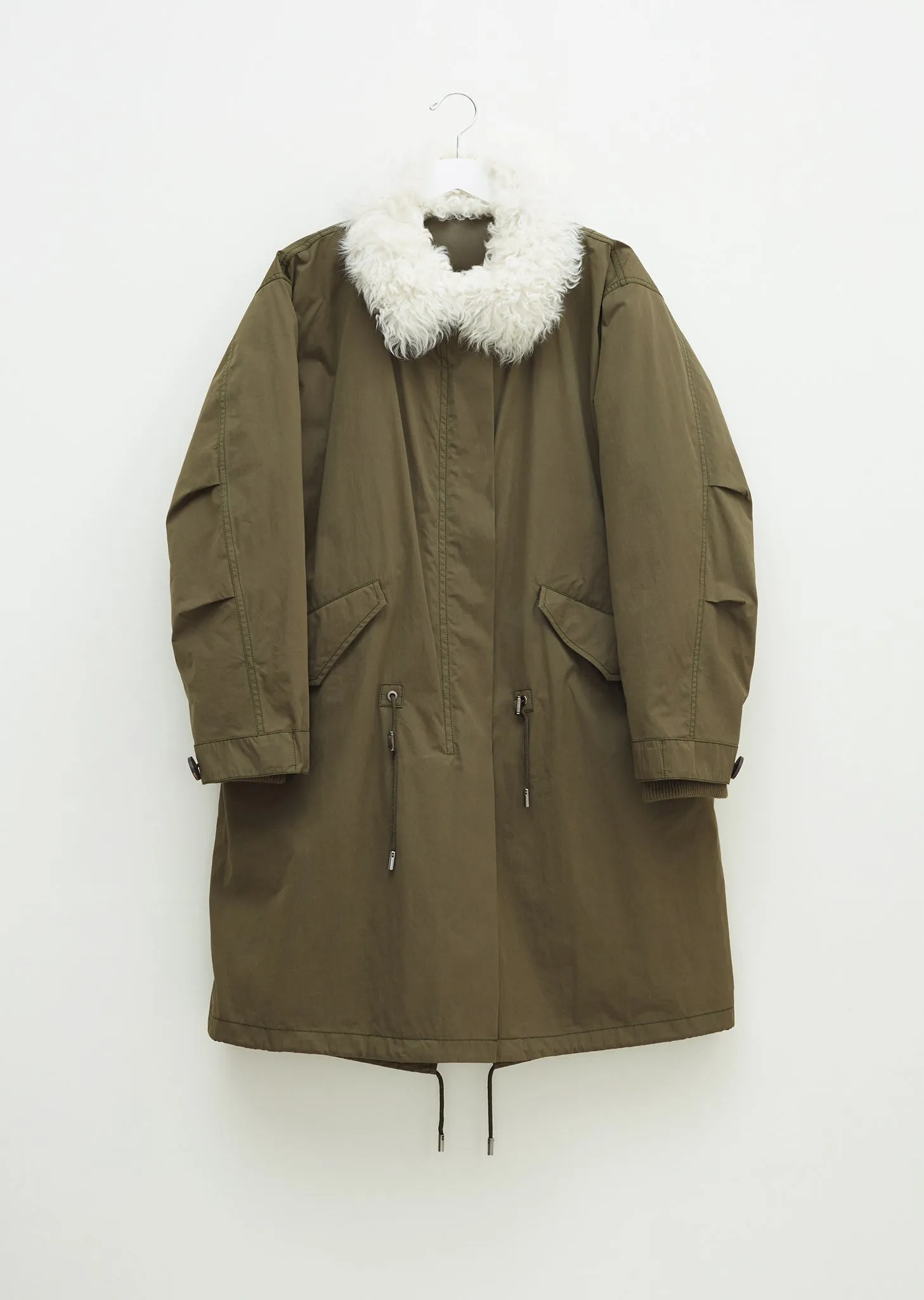 Lamb Trimmed Parka