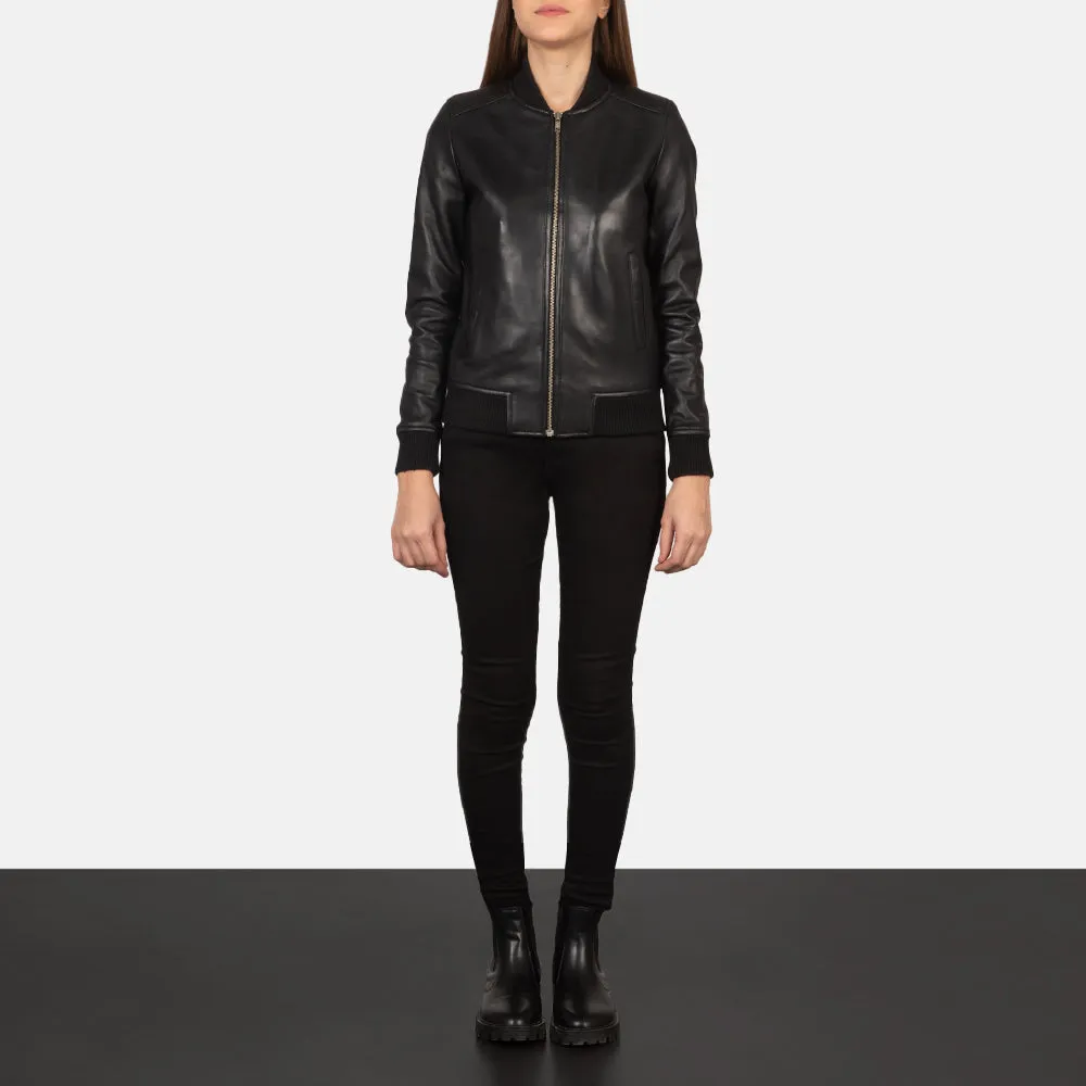 Lucy Black Leather Jacket